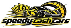 Speedy Cash Cars Logo white